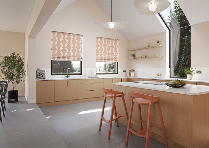 Construct, Melon - Roman Blind - Image 6